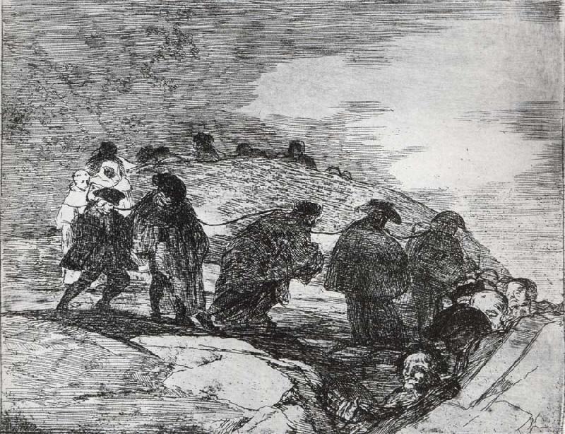 Francisco Goya No saben el camino china oil painting image